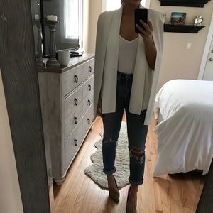 White Cape Blazer